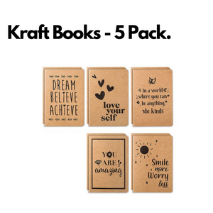TDM Kraft Notebooks Pack