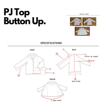 Load image into Gallery viewer, TDM PJ Button Up Top
