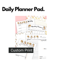 Load image into Gallery viewer, A5 Planner Tear Off Memo Pad

