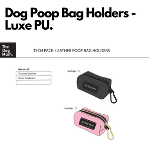 TDM Luxe Poop Bag Holders