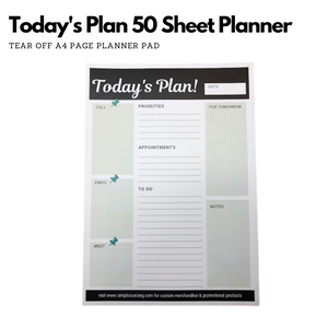 Simpli Daily Planner Today's Plan