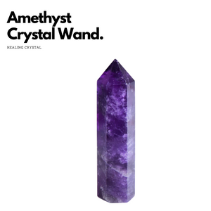 Simpli Amethyst Crystal Wand