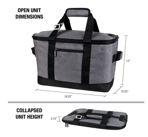 Soft-Sided Collapsible Insulated Cooler