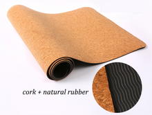 Load image into Gallery viewer, Eco-Friendly 6mm Cork Yoga Mat
