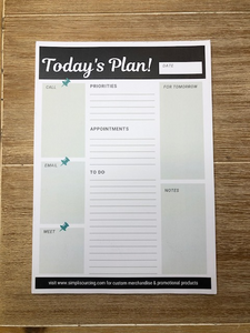 Simpli Daily Planner Today's Plan