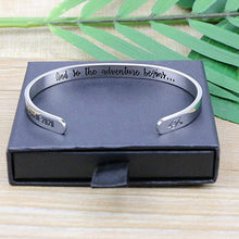 Load image into Gallery viewer, Double Side Custom Message Bangle

