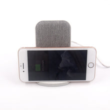 Load image into Gallery viewer, Fabric Wireless Qi Charging Dock
