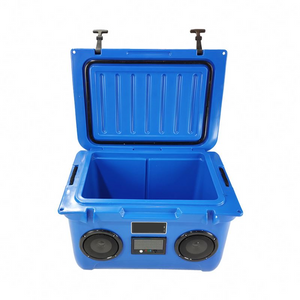 Hard Cooler with Built in Bluetooth Speakers