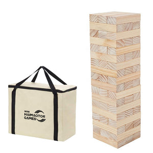 Giant Wooden Tumbling Timbers Stacking Game