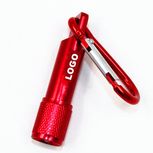 Load image into Gallery viewer, Carabiner Mini LED Torch Flashlight
