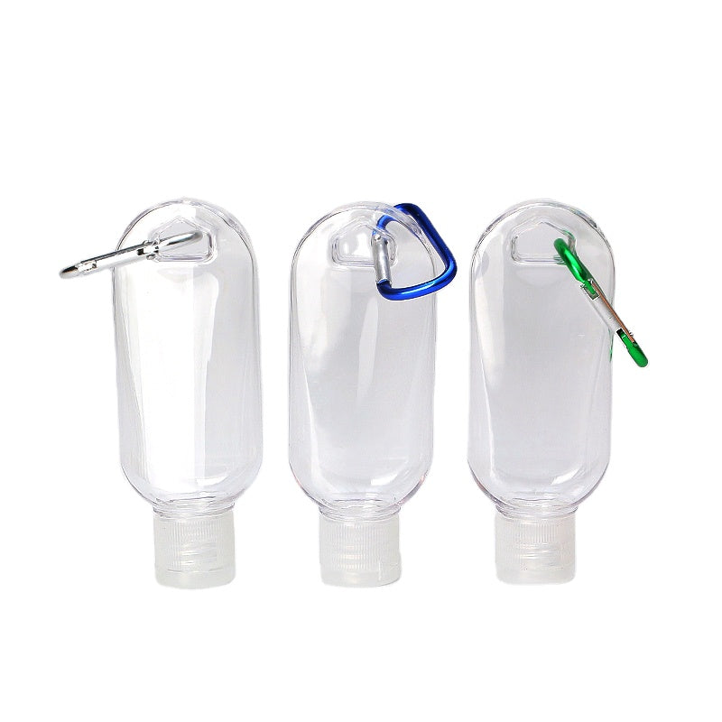 Mini Sanitiser Bottle Carabiner Clip