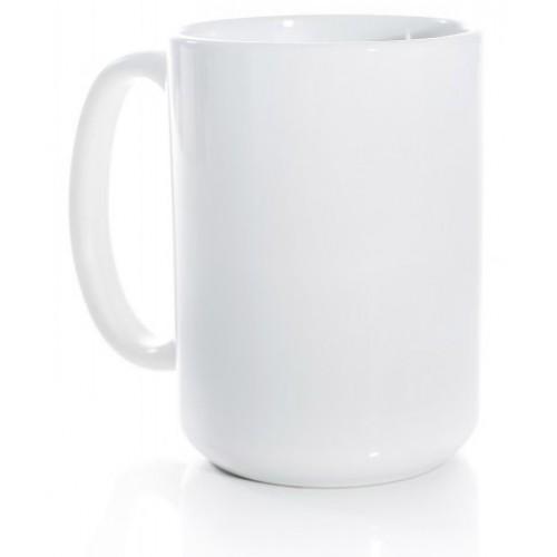 15 oz Mugs White - FROM $3.22 each