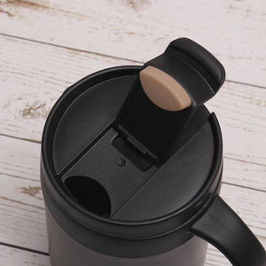 Stainless Steel Coffee Mug with Handle