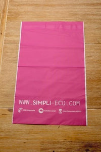 Hot Pink Eco Mailers Bags