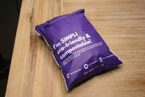 Purple Compostable Mailer Bags