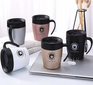 Insulated Coffee Cup with Handle