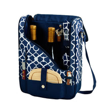 Load image into Gallery viewer, Wine and Cheese Picnic Cooler Bag
