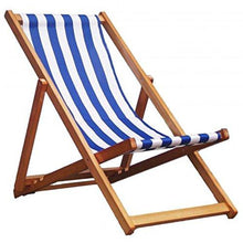 Load image into Gallery viewer, Wood Beach Deck Chair
