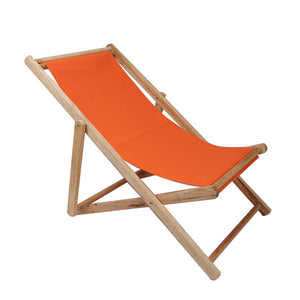 Wood Beach Deck Chair