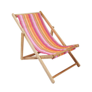 Wood Beach Deck Chair