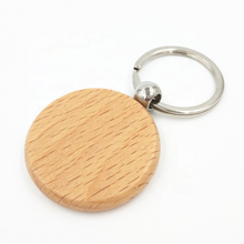 Load image into Gallery viewer, Wood Keychain
